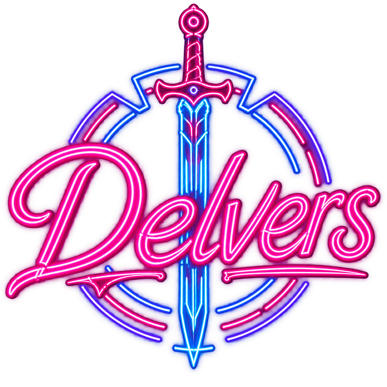 Delvers Game Logo